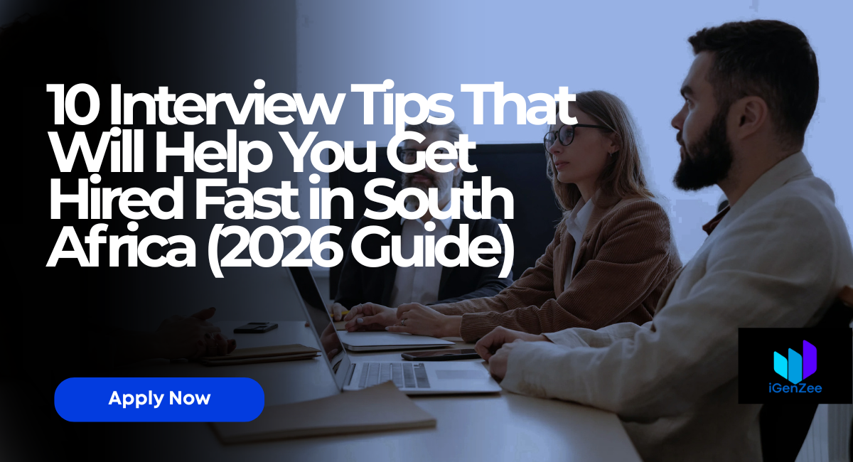 10 Interview Tips That Will Help You Get Hired Fast in South Africa (2026 Guide)