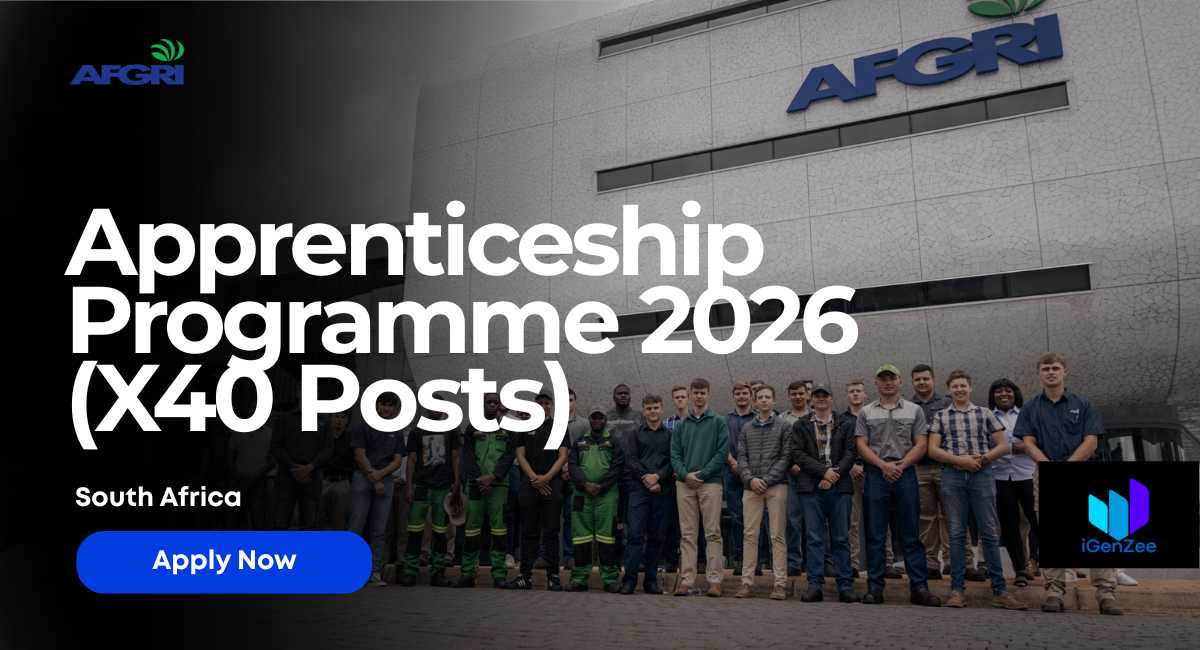 AFGRI Apprenticeship Programme 2026 (X40 Posts) – South Africa