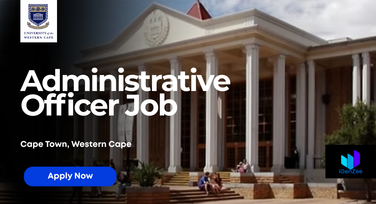 UWC Hiring Administrative Officer – Matric Accepted (Apply Before 7 May 2026)