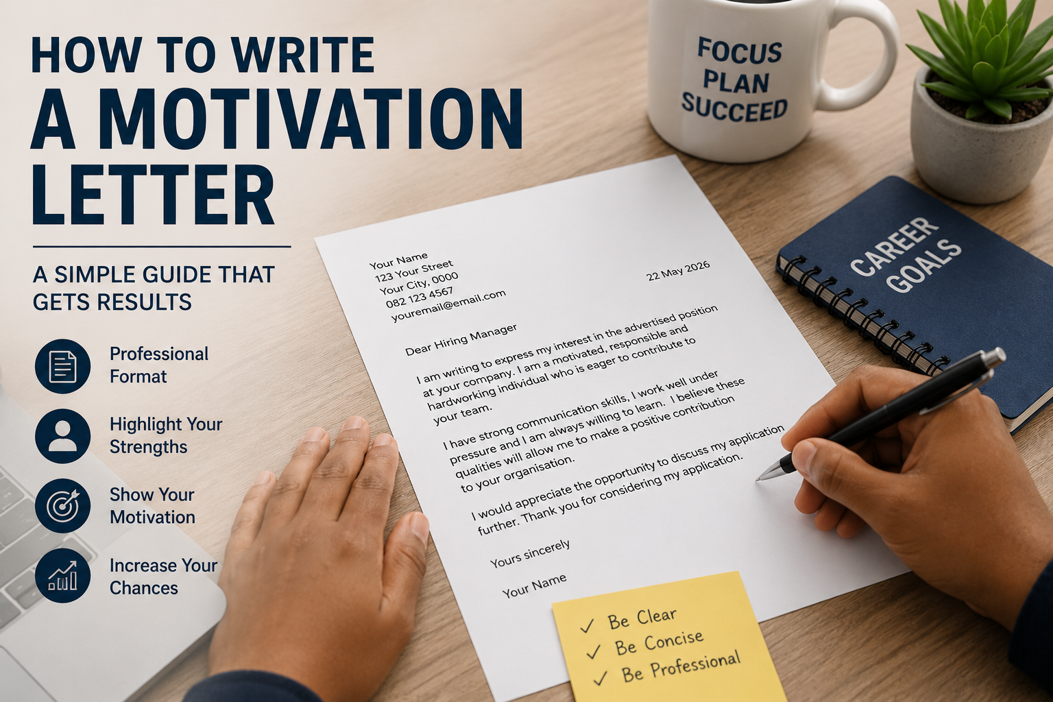 Tips for Writing a Strong Motivation Letter
