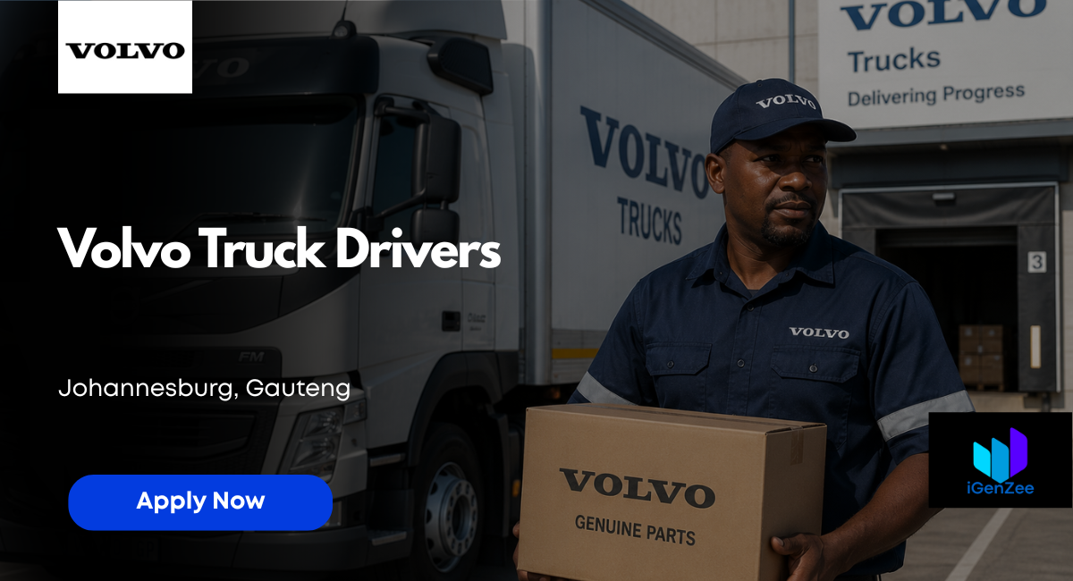 Apply for Volvo Trucks Driver Vacancy Before 22 May 2026